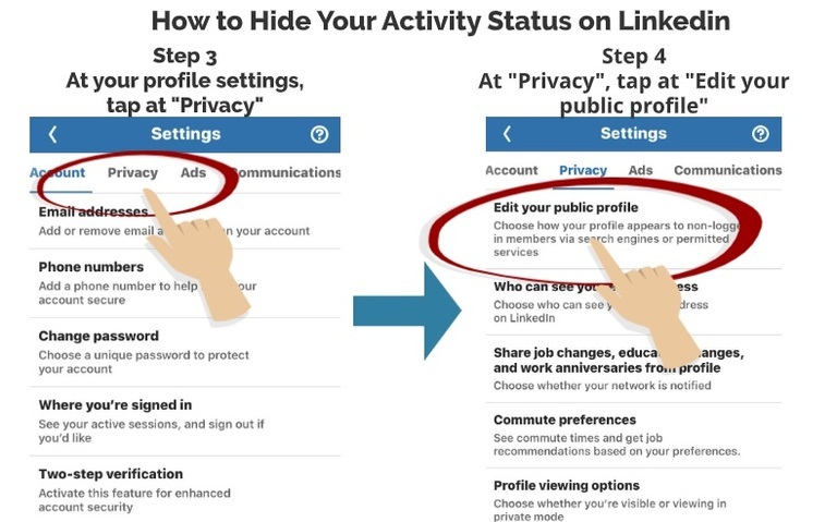 How to Hide Your Activity Status on Linkedin from Public View – My