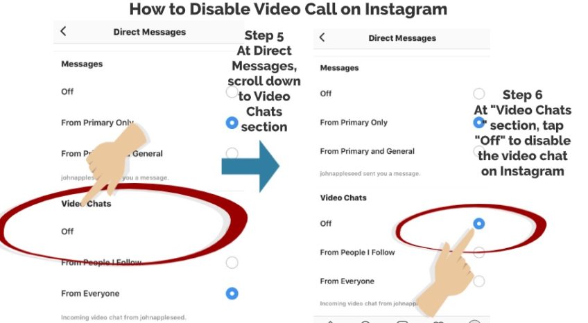 How to Disable Video Call on Instagram (Simple Steps) – My Media Social