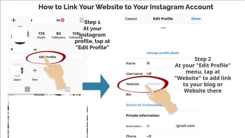 How to Link Your Website to Your Instagram Account (Simple Steps) – My