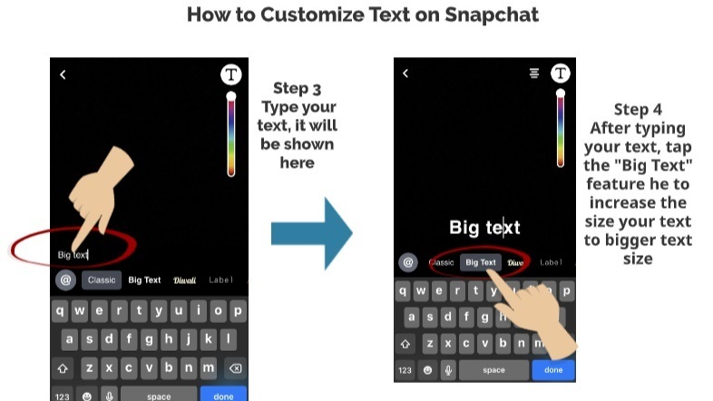 How To Make Your Font Bigger On Snapchat