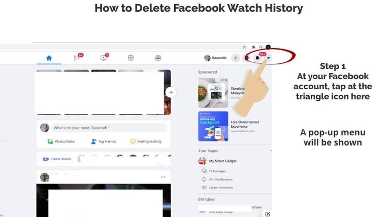 How to Clear Facebook Watch History on your Account – My Media Social