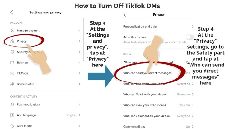 How to Turn Off TikTok DMs (5 Simple Steps) – My Media Social