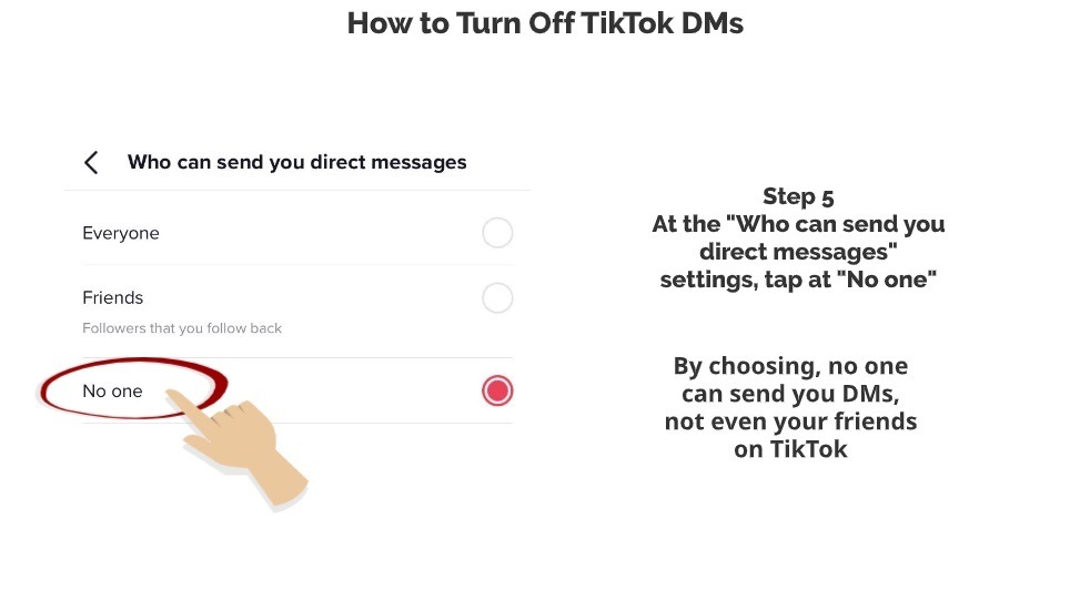 How to Turn Off TikTok DMs (5 Simple Steps) – My Media Social