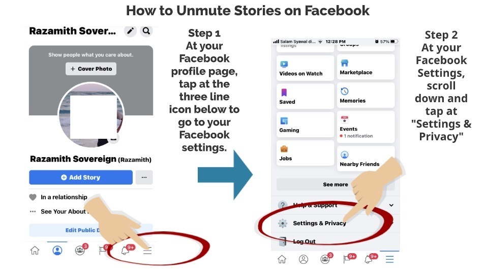 How to Mute and Unmute Stories on Facebook – My Media Social