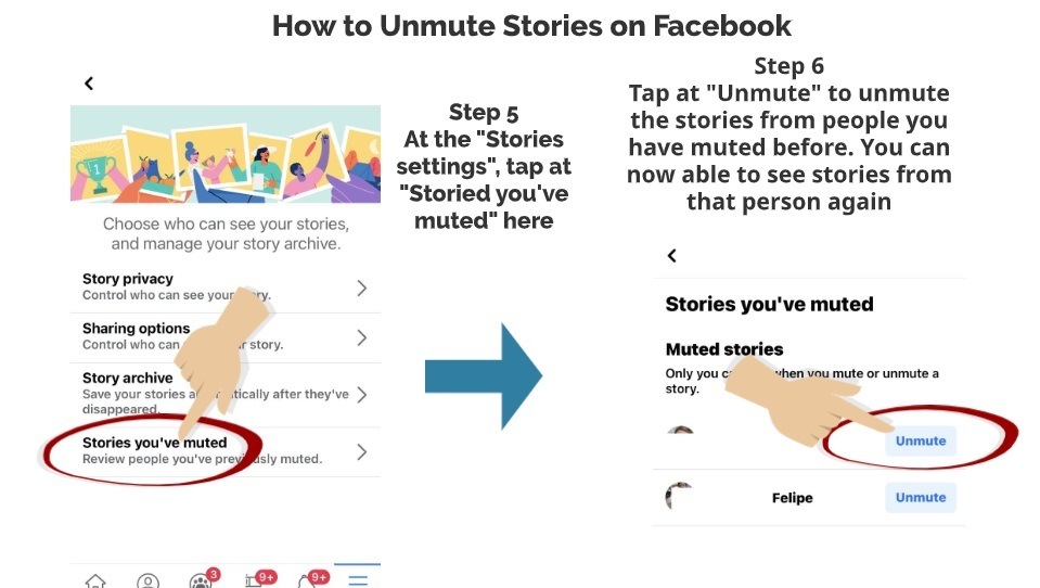 how-to-mute-unmute-facebook-story-youtube