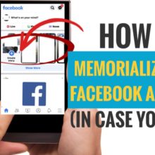 How to Memorialize Your Facebook Account