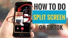 How to do Split Screen on Tiktok