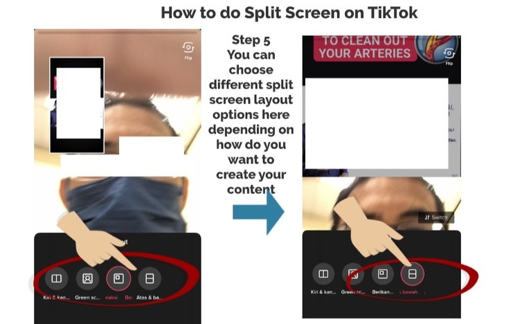 How to Create Split Screen on TikTok (Duet) – My Media Social