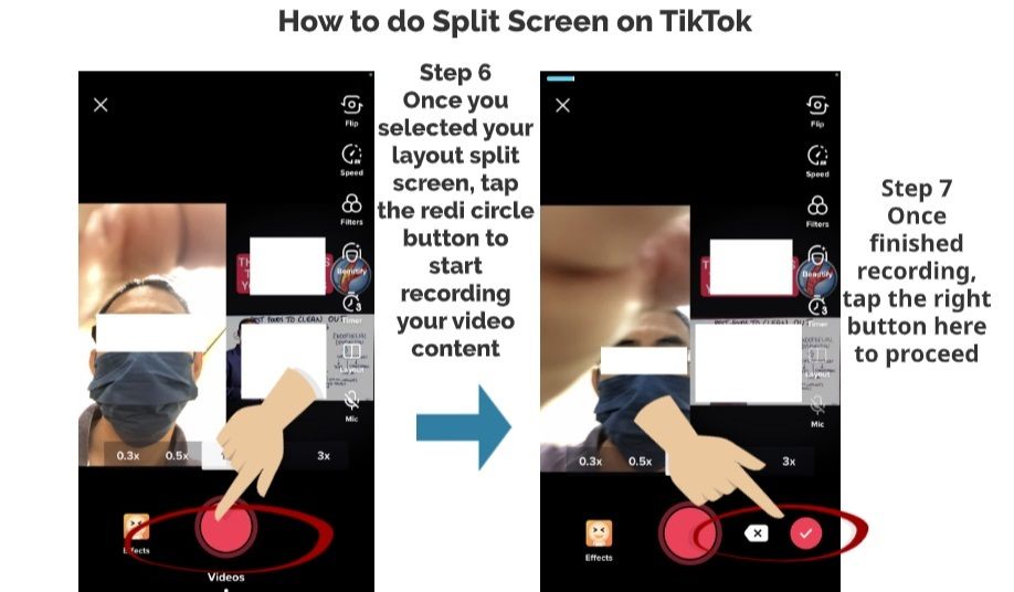 How to Create Split Screen on TikTok (Duet) – My Media Social